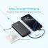 Anker Zolo Powerbank 10000mAh 22.5W Fast Charging Power Bank with Built-in USB-C Cable - Black Color